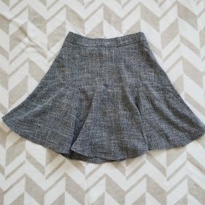 The Coverii grey pleaded skirt